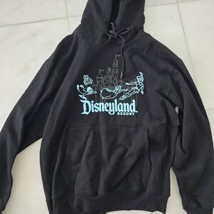 Disney Black Hoodie with Blue Design